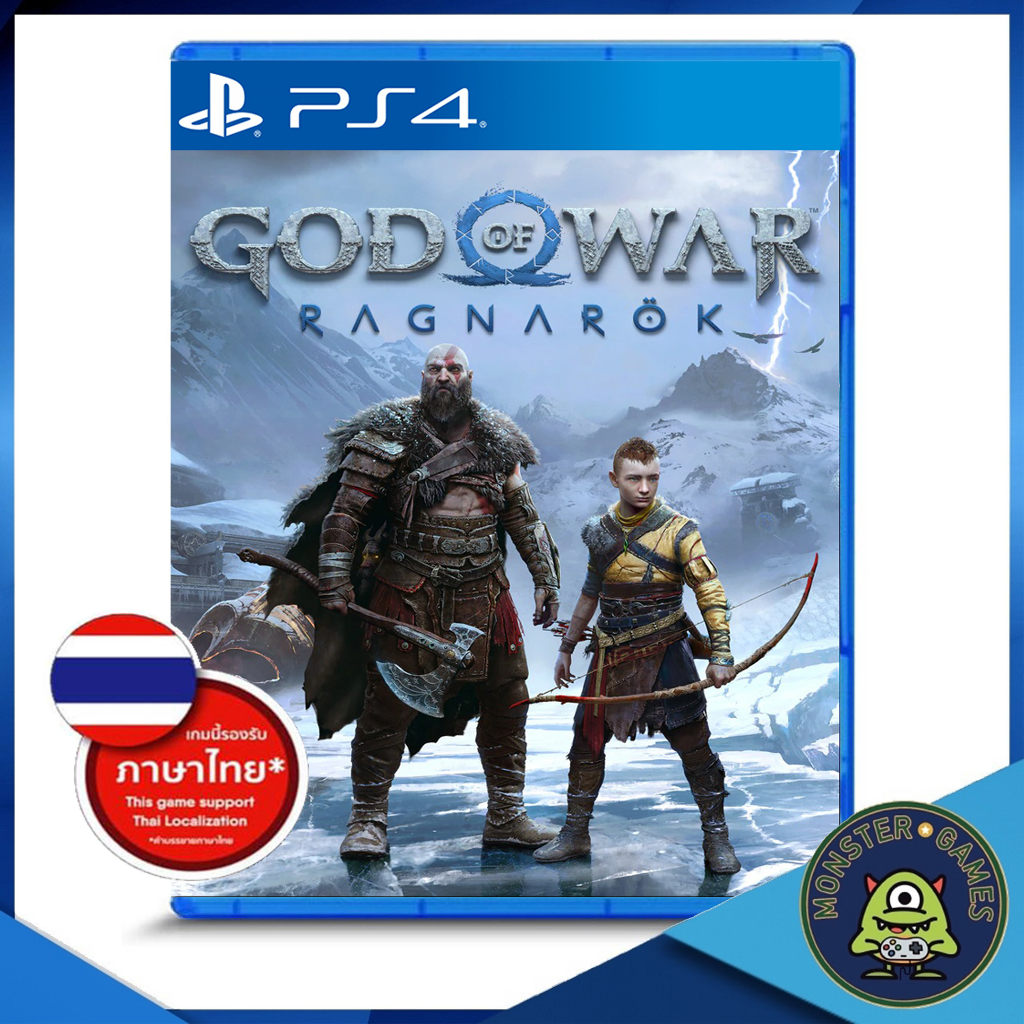 God of War Ragnarok Ps4 Game แผ่นแท้มือ1!!!!! (God of War Ragnarok Ps4)(God of War Ps4)
