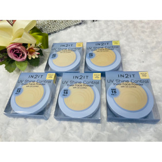 แป้ง IN2IT UV Shine Control Sheer Face Powder 9g