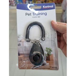 Kanimal  คลิกเกอร์สุนัข  Dog training clicker สีดำ พร้อมสายคล้อง (71735)