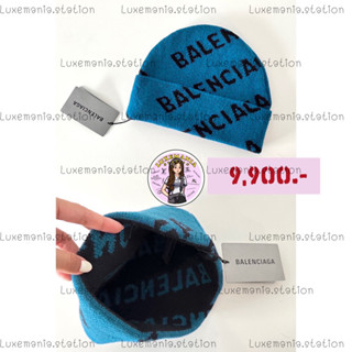 👜: New!! Balenciaga All Over Logo Beanie Hat ‼️ก่อนกดสั่งรบกวนทักมาเช็คสต๊อคก่อนนะคะ‼️