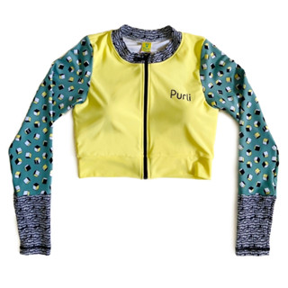 BERYL CUBE CROP JACKET RASHGUARD