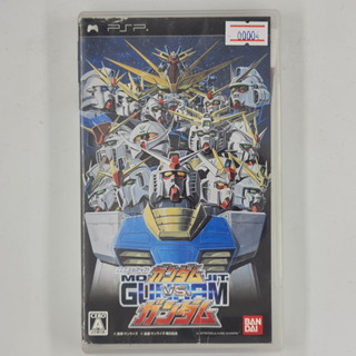 [00004] Kidou Senshi Gundam : Gundam vs. Gundam (JP)(PSP)(USED) แผ่นเกมแท้ มือสอง !!