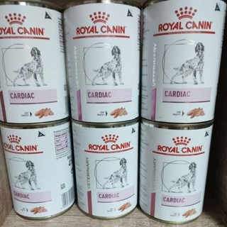 [Royal Canin] x6 cardiac อาหารโรคหัวใจ โรยัลคานิน แบบกระป๋อง410g x6กป exp08.2024