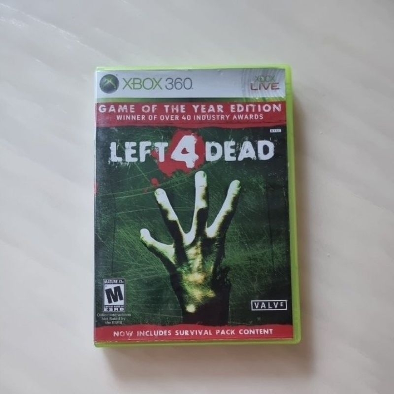 (พร้อมส่ง)แผ่นเกมส์ LEFT4DEAD (Xbox360)แท้💯 [Eng version]