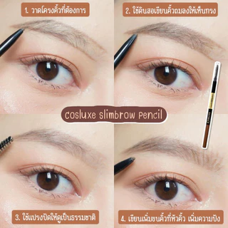 Cosluxe Slimbrow Pencil ดินสอเขียนคิ้ว เป๊ะมงลง👑💕