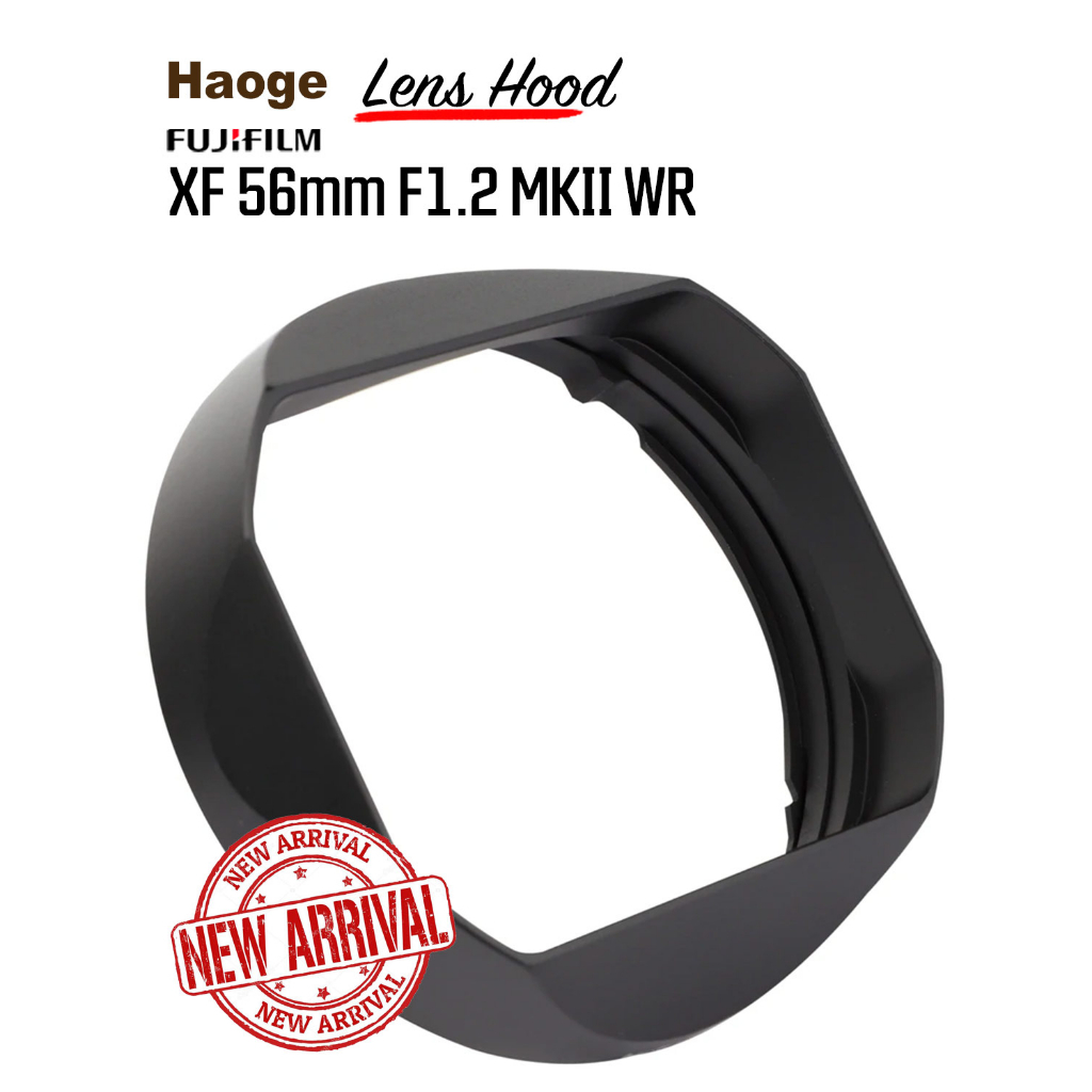 ฮูด Fuji 56mm f1.2 WR MKII Haoge LH-X56II Lens Hood