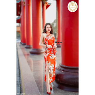 The Spring Festival 🕉 Dress กี่เพ้า Chinese New Year ทรงสวย.