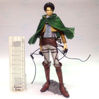 BANPRESTO - CraneKing : Levi Ackerman - Master Stars Piece - งานแท้ มือสอง มีริ้วรอย มีของตามภาพ