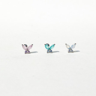 จิวต่างหูเกาหลี More Than Piercing: A143 Butterfly 3 Colors