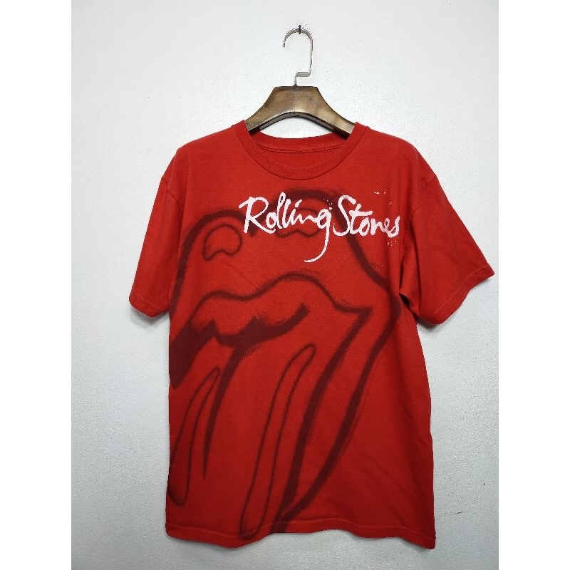 เสื้อยืด มือสอง เสื้อวง Rolling Stones อก 38 ยาว 25