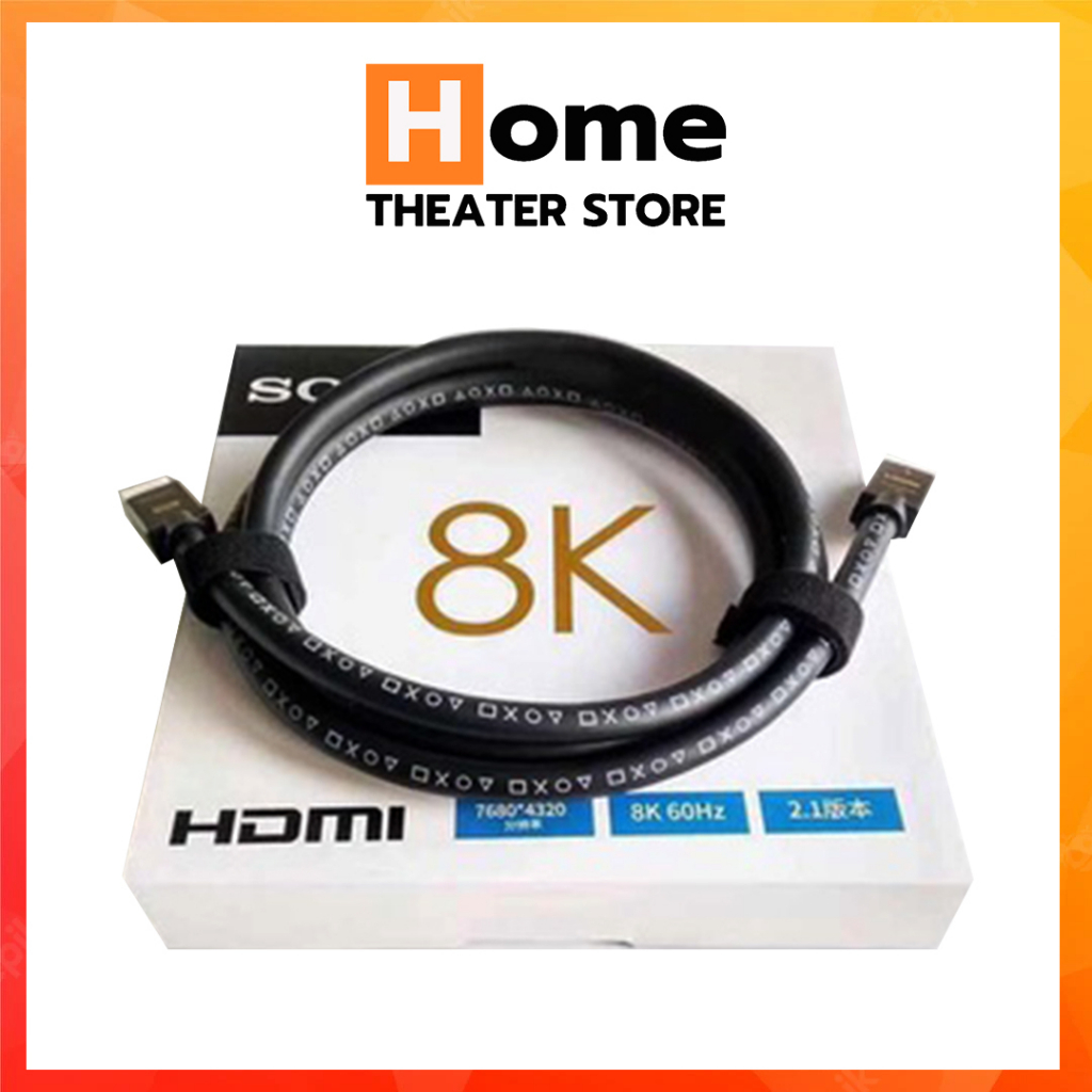 Sony HDMI Cable 8K 60Hz 4K 120Hz 48Gbps HDR Version 2.1 ARC 1.5M / 3M For PS5 PS4 Xbox Laptop Monitor Projector 4320p
