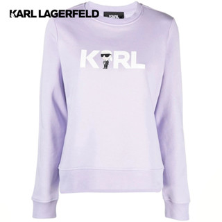 KARL LAGERFELD - IKONIK 2.0 KARL LOGO SWEATSHIRT 230W1804 เสื้อสเวตเตอร์