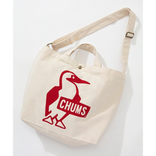 CHUMS-Booby Canvas Shoulder-Red