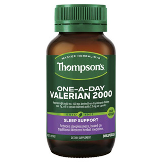 Thompsons One-A-Day Valerian 2000 มก. 60 แคปซูล