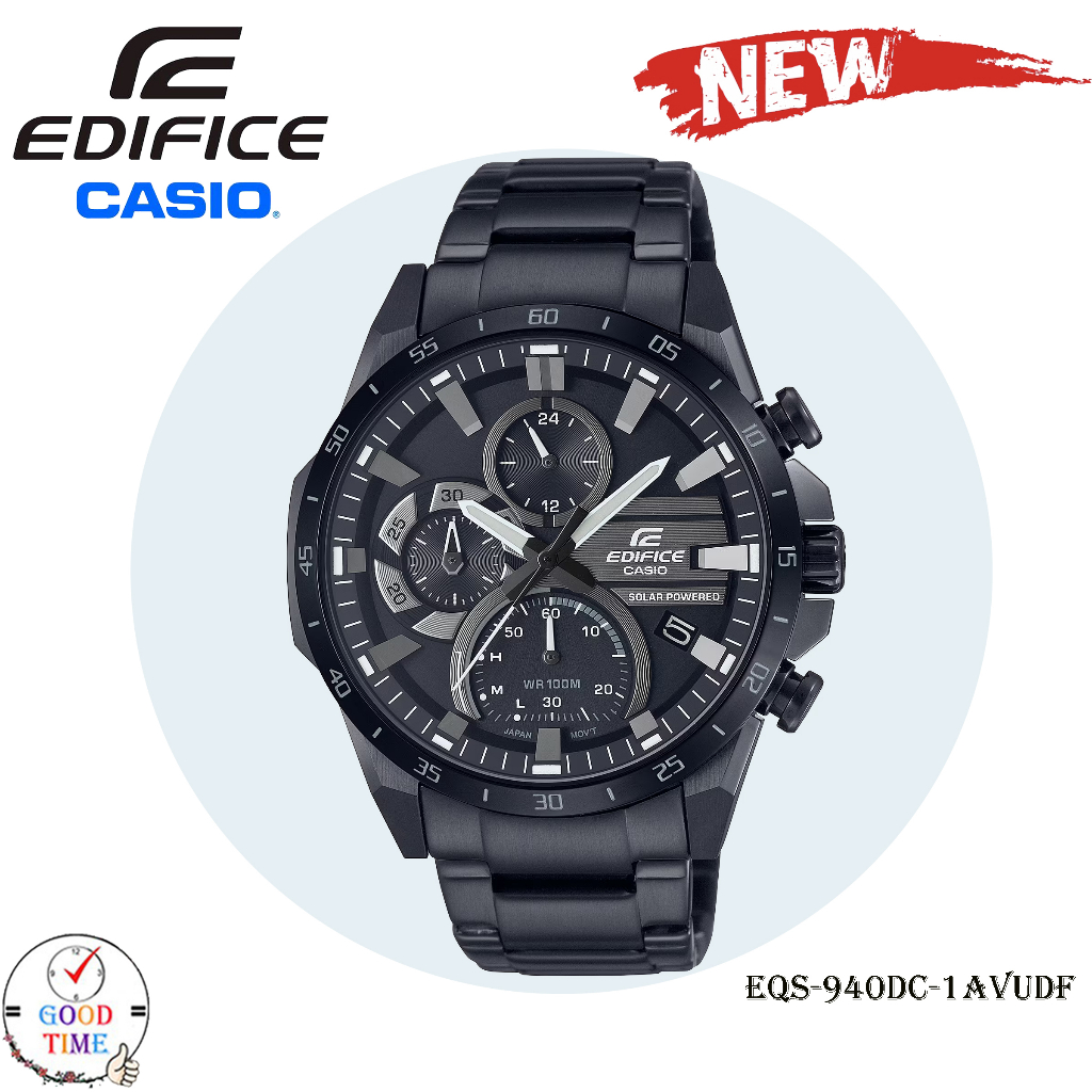 Casio Edifice แท้ นาฬิกาข้อมือผู้ชาย รุ่น EQS-940DC-1AVUDF (สินค้าใหม่ ของแท้ ประกัน CMG)