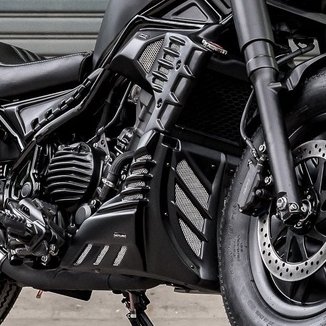 ชุดอกไก่แต่ง+แผ่นบังหัวเครื่องแต่ง Motolord V2 For Rebel300&500