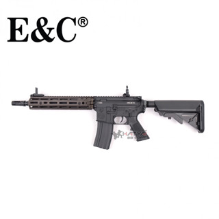 E&amp;C 644 S2 (QD1.0) TAN MK18 DD RIS3  AEG ระบบไฟฟ้า แถมลูกบีบี ~ 1,000 นัด เป้ากระดาษ ,ของเล่นบีบีกัน