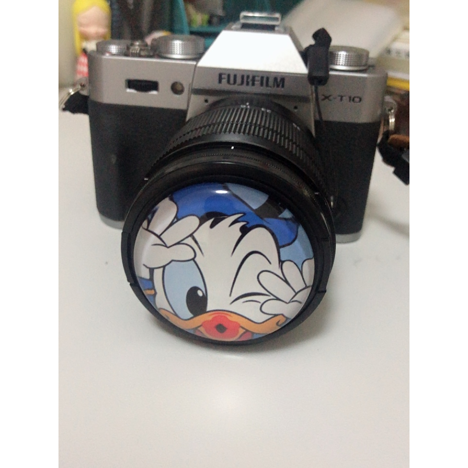 New Arrival !!! ฝาเลนส์ลายการ์ตูน Fuji XC 18-55 ขนาด 58mm Fuji XA2 XA3 XA10 XT10 XT20 XT30 XT2 XT3 X