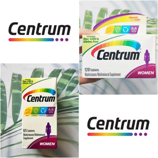 เซนทรัม สำหรับผู้หญิง Centrum® Women Multivitamin &amp; Minerals 120 Tablets