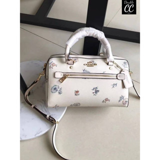 (แท้ 💯%‼ from Factory) ไม่มีป้ายราคา ROWAN SATCHEL WITH SPACED WILDFLOWER PRINT (C3100)