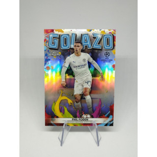 2021-22 Topps Chrome UEFA Champions League Golazo