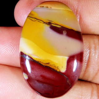 1Pc Natural Mookaite Jasper Cabochon AAAA Top Grade quality for making Jewelry wire wrapping healing reiki.