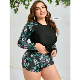 🎈Plussize ชุดเซ็ทคนอ้วน🎈 XL  อก36-42 เอว32-38 สะโพก44" 2XLอก44-50 เอว40-46 สะโพก52" 3XLอก52-60 เอว46-54 สะโพก60"