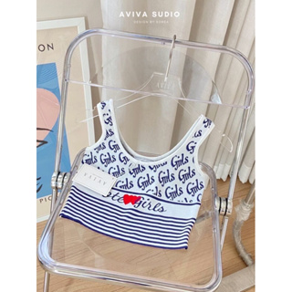 Viviva เสื้อกล้ามทรงครอป