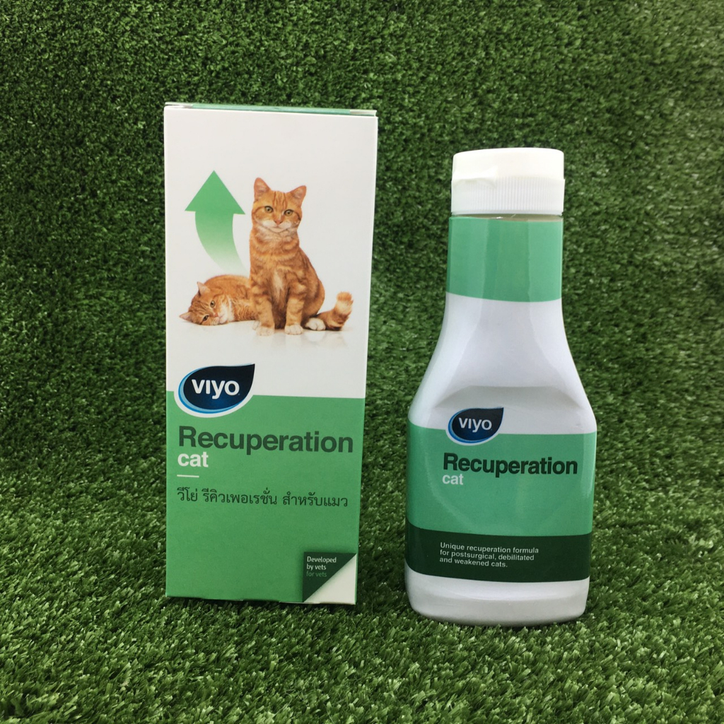 ใหม่✨ Viyo Recuperation Cat I วีโย่ รีคิวเพอเรชั่น สำหรับแมว I ผลิตภัณฑ์สูตรน้ำ บำรุงสุขภาพแมวในยามอ