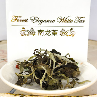 Nan Long Cha ชาขาวต้นชาโบราณ Forest Elegance White Tea - ชารางวัล Grand Gold Prize 2022  (40 กรัม)