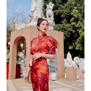 The Spring Festival 🕉 Dress กี่เพ้า Chinese New Year ทรงสวย.