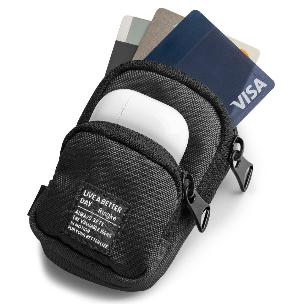Ringke Mini Pouch สองกระเป๋าสําหรับอุปกรณ์เสริมต่างๆ – โปรปัง