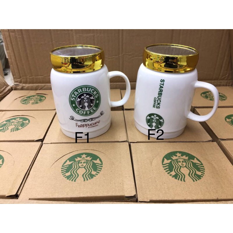 ถ้วย Starbucks แก้วใหม่สร้างสรรค์ความจุขนาดใหญ่ถ้วยเซรามิกพร้อมกล่อง