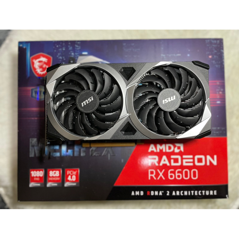 การ์ดจอ (VGA) AMD RADEON RX 6600 8G
