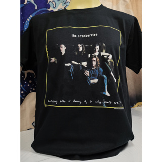 เสื้อนำเข้า The Cranberry Zombie Dreams Alternative Rock Oasis Blur Nirvana Grunge Black Gildan T-Shirt