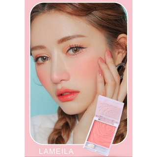 C.178. LAMEILA 5198 บลัชออนCanmake Glow Fleur Cheeks ( 7.1 g ) บลัชออนเนื้อฝุ่นโปร่งแสงบลัชออนปัดแก้ม เนื้อฝุ่น