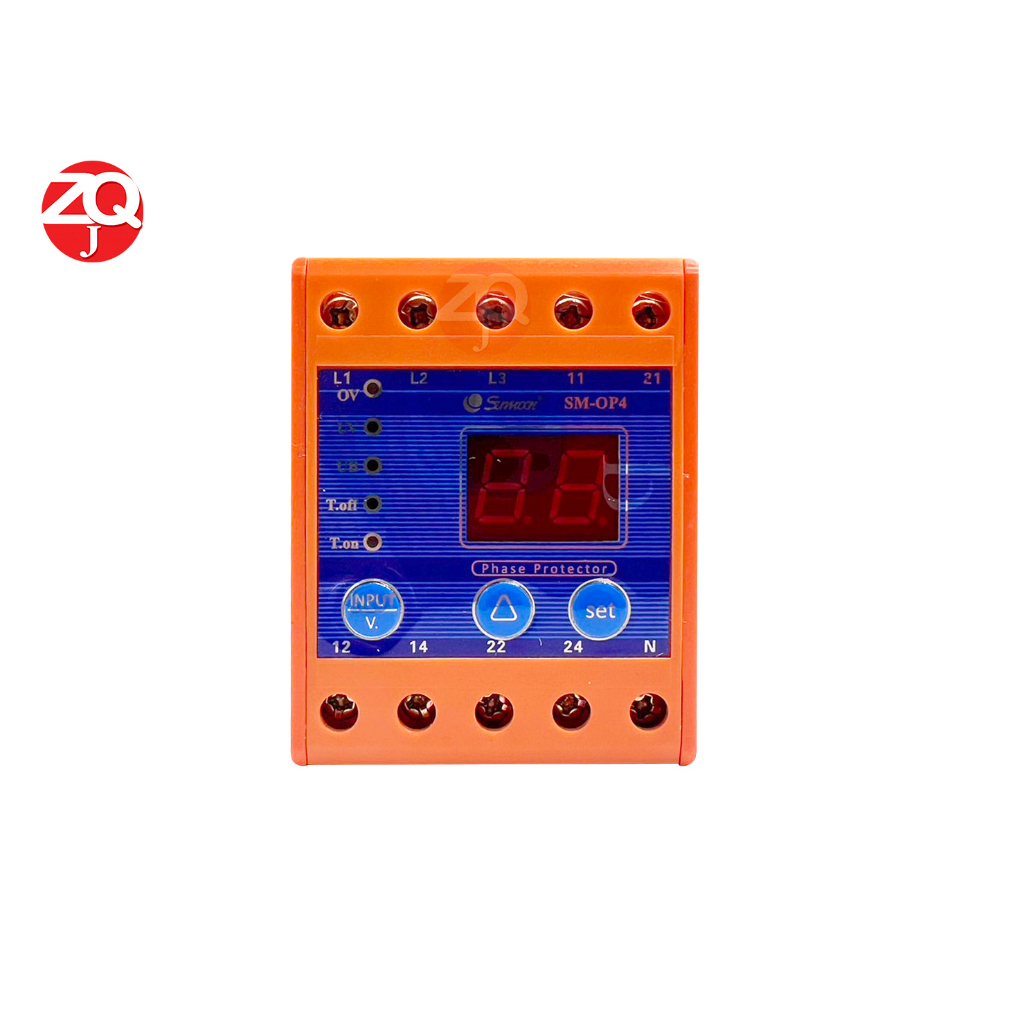 อุปกรณ์ป้องกันไฟตก-ไฟเกิน SM OP4  380V