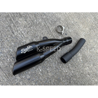 ท่อแต่งปลายคู่ Diabolus แบบยาว. For Honda Rebel 500 (สินค้าแท้จากK-Speed)