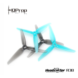 [ใบพัดโดรน 5นิ้ว] Hqprop HeadsUp Racing Prop R38 R37 [5.1x3.8x3] ใบพัดโดรน 1ถุง 4ใบ