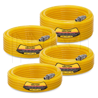 DELTON สายลม PE สายลมสำเร็จรูป อย่างดี ขนาด 8x5 มม. ความยาว 6 / 9 / 12 / 15 เมตร Polyethylene Tube สายต่อปั๊มลม