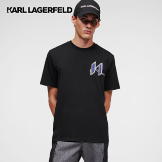 KARL LAGERFELD - GRAFFITI KL GRAFFITI ARTWORK T-SHIRT 230M1711 เสื้อยืด