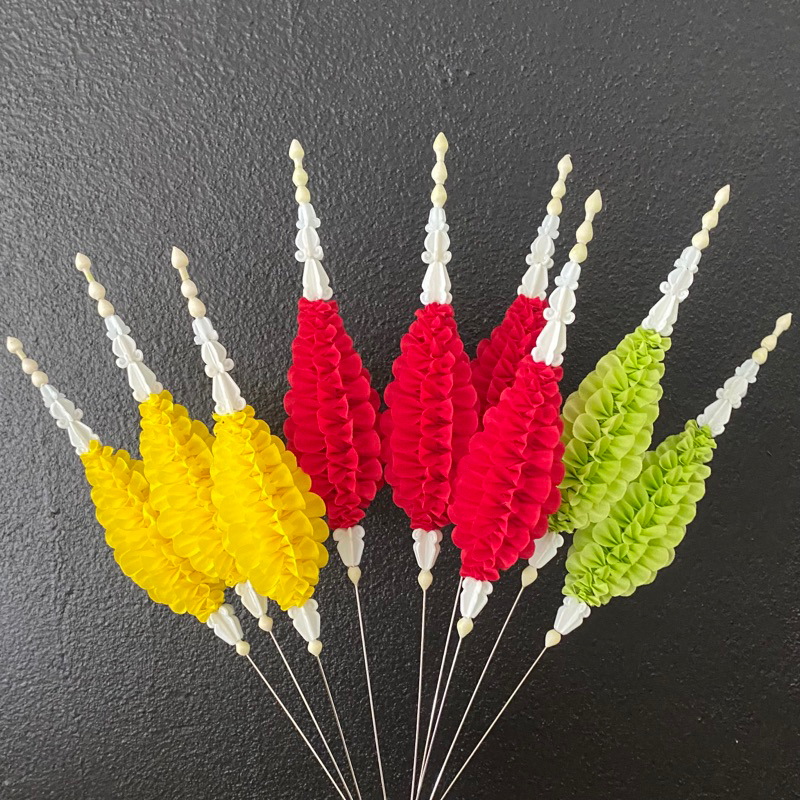 มาลัยตุ้มประดิษฐ์งานสวยๆงานละเอียดปราณีต