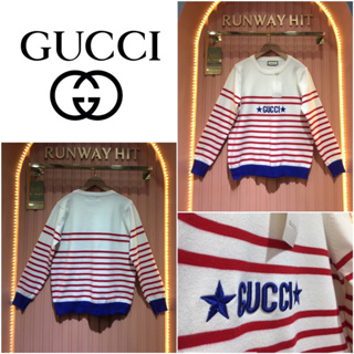 เสื้อสเวตเตอร์แขนยาว Gucci Sweater 2023SS