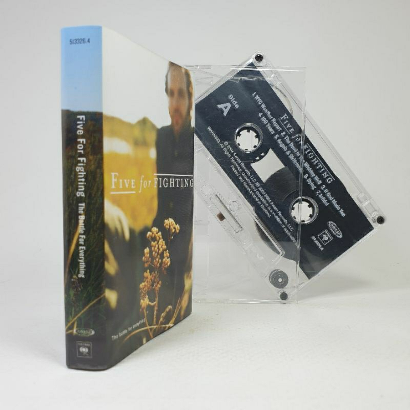 เทปเพลงสากล Five for FIGHTING : The Battle For Everything