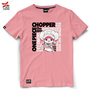 Dextreme เสื้อยืดวันพีซ (DOP-1344) One Piece ลาย ช็อปเปอร์ วาโน Chopee Wano มี สีชมพู และ สีกรม