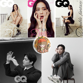 [พร้อมส่ง] นิตยสาร​ GQ​ Korea 2023.02 ปก​ จีซู JISOO​ ด้านในมี JAYB, JEONGHAN