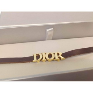 สร้อยข้อมือหนังDior ของแท้💯%✨
ขนาด22cm
ขนาดข้อมือ15-22cm
5900🔖