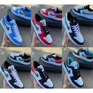 🔥SALE 70%รองเท้าแฟชั่นรองเท้าผ้าใบair jordan 1 low sz 40-45 รองเท้าวิ่ง รองเท้าแฟชั่น สวมง่ายใส่สบาย🔥SKU420