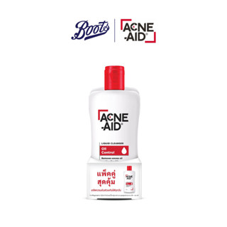 Acne Aid แอคเน่ เอด ลิควิด คลีนเซอร์ แพ็คคู่ 100