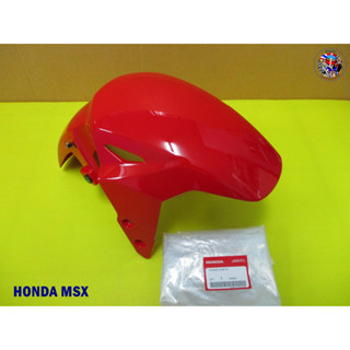 Honda MSX125 GROM125 Red Front Fender Genuine Parts บังโคลนหน้า สีแดง ของแท้
